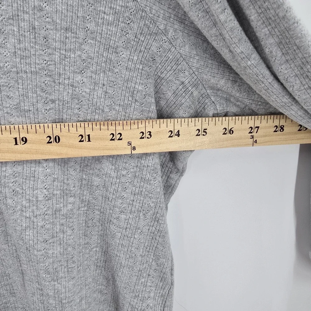 On 34th Sweater Womens‎ 3X Grey Tight Knit
